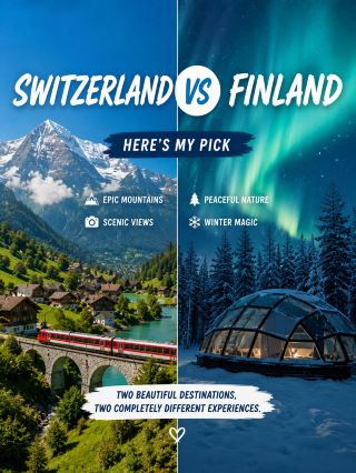 Switzerland or Finland? Here’s My Pick
