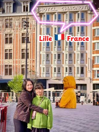 โรงแรม 3 ดาว🌟🌟🌟ทำเลดี ใกล้สถานีรถไฟเมืองลีลล์🇳🇱France