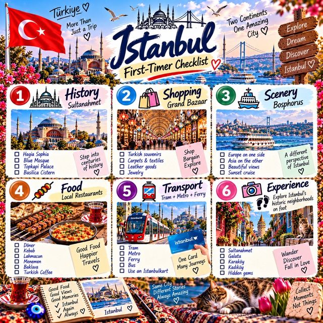 🕌 Istanbul First-Timer Guide 🇹🇷