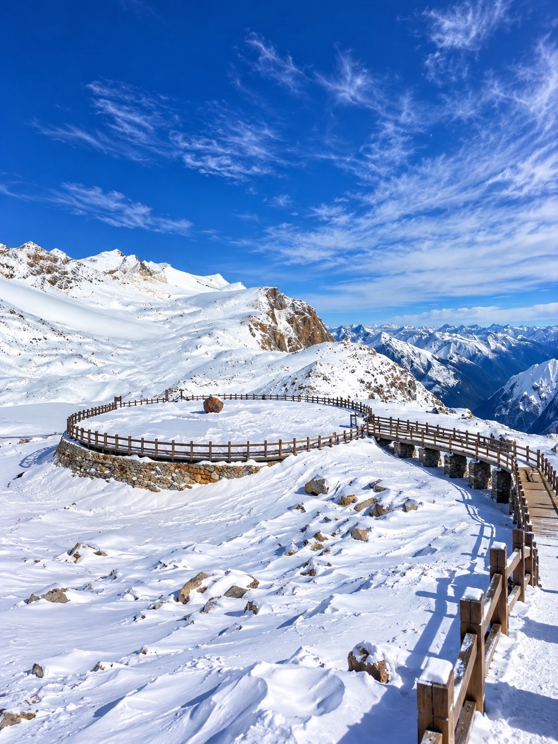 Dagu Glacier: A Snowy Paradise Above the Clouds