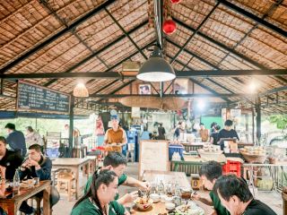🌴 Tiew Dong Tan — 在巴吞他尼府，一邊欣賞稻田美景，一邊享用麵條湯。