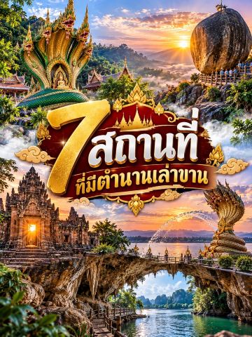 🏞️✨ 7 Legendary Places in Thailand ✨🐉