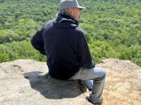 Trail and Camping at Devils Den Ar, USA
