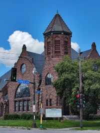 Minneapolis Institute of Art and Churches nearby