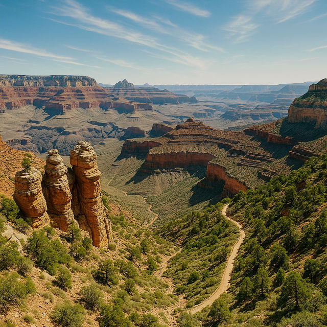 Grand Canyon National Park – Nature’s Grand Masterpiece 🏜️🇺🇸