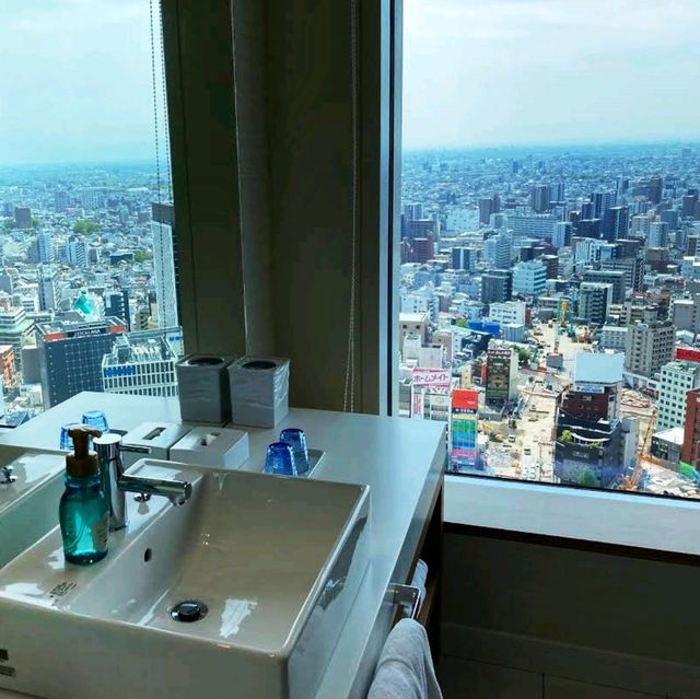 酒店房浴室超靚@名古屋JR門樓酒店