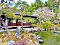 Ginkakuji, the popular tourist spot in Kyoto