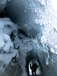 ❄️ Into the Ice: Exploring Svalbard’s Ice Caves ❄️