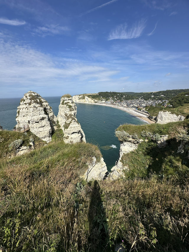 Stunning coast of Normandy 