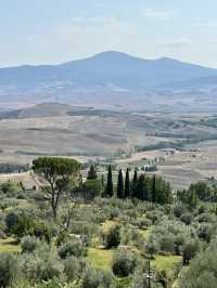 Visiting the Gladiator movie film location in Pienza Tuscany