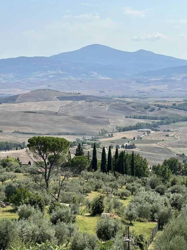 Visiting the Gladiator movie film location in Pienza Tuscany