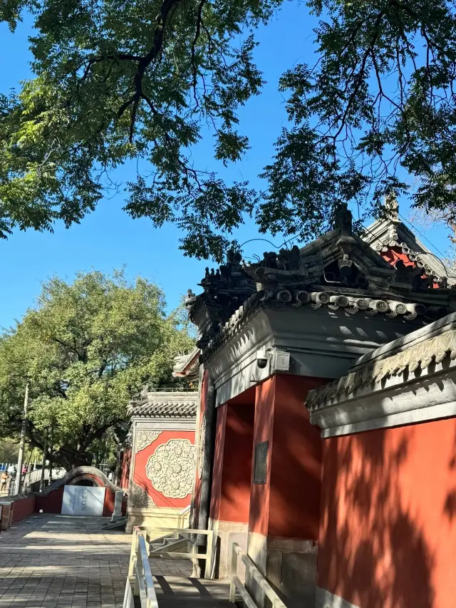 Beijing Wanshou Temple is less crowded and beautiful, worth a visit