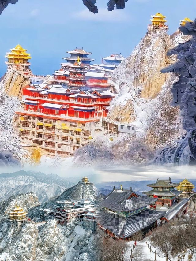 【絕美雪景】河南老君山雪後旅遊，一場視覺盛宴，美得讓人心動！