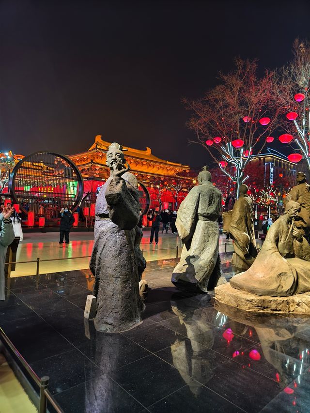 西安最美夜景在大唐芙蓉園