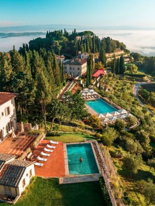 Italian classic luxury manor hotel