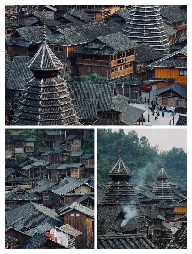 貴州丨肇興侗寨這個小眾地方好美啊||