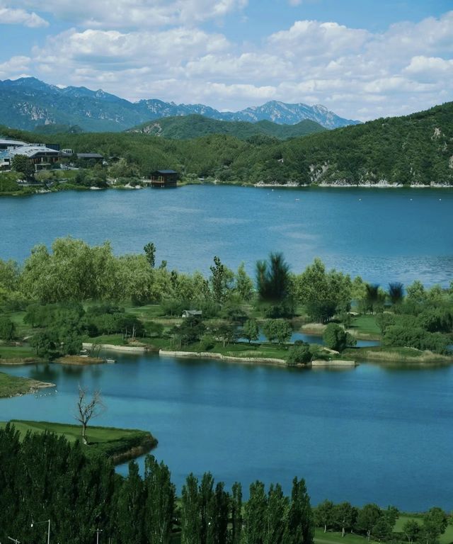 雁栖湖 怀柔真的美到極致