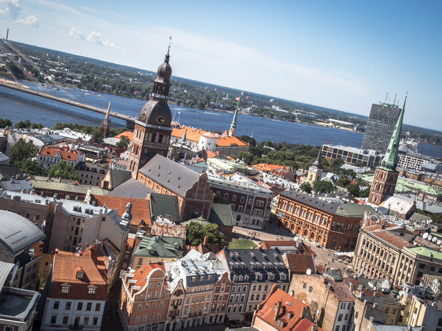 Come here to Enjoy Riga’s BEST View!