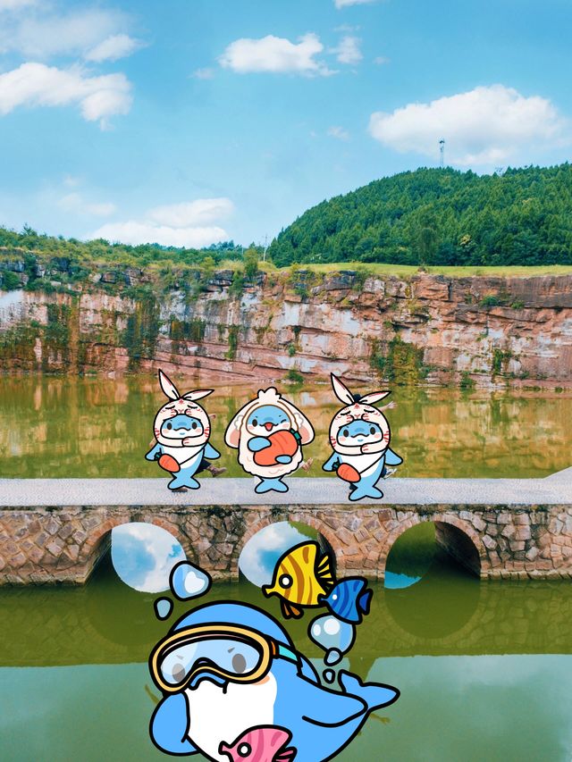就在四川！我找到了通往古海底世界的入口~