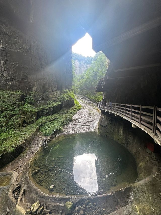 湖北恩施坪坝營｜又是一幅艷麗的山水畫。