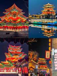 南川老街如此漂亮的夜景竟然是在滄州。