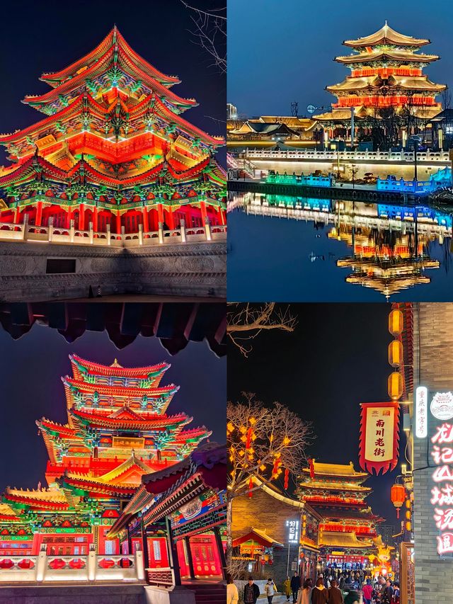 南川老街如此漂亮的夜景竟然是在滄州。