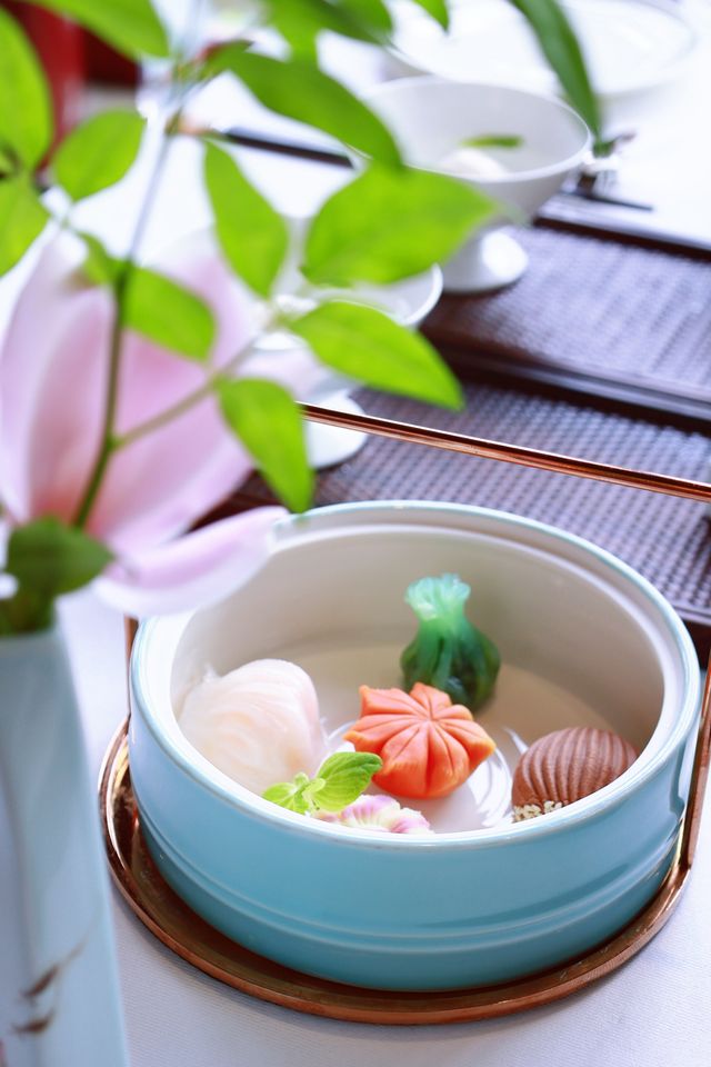 東郊賓館裡的唯美古風下午茶。