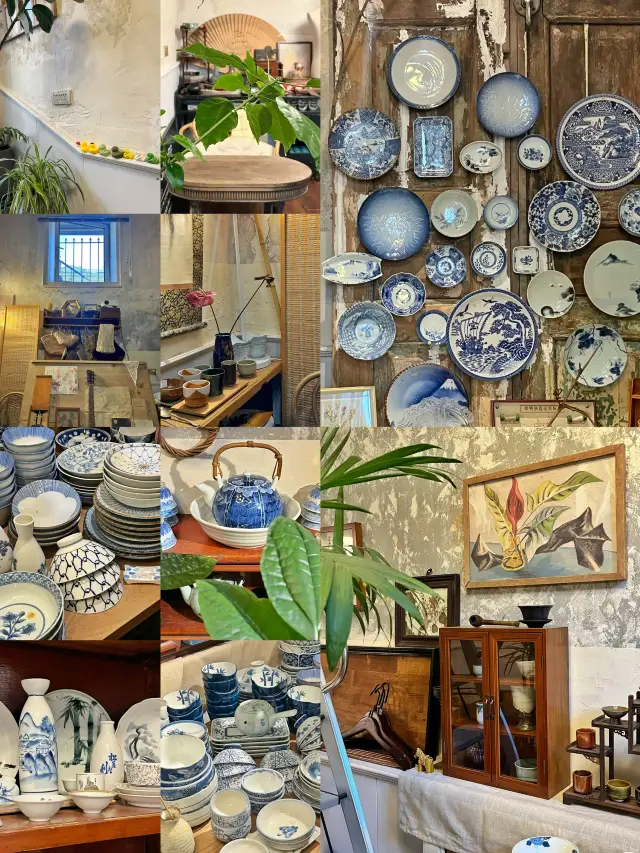 A Japanese porcelain shop with an aesthetic on Dongfeng Street, Central Street, Harbin.