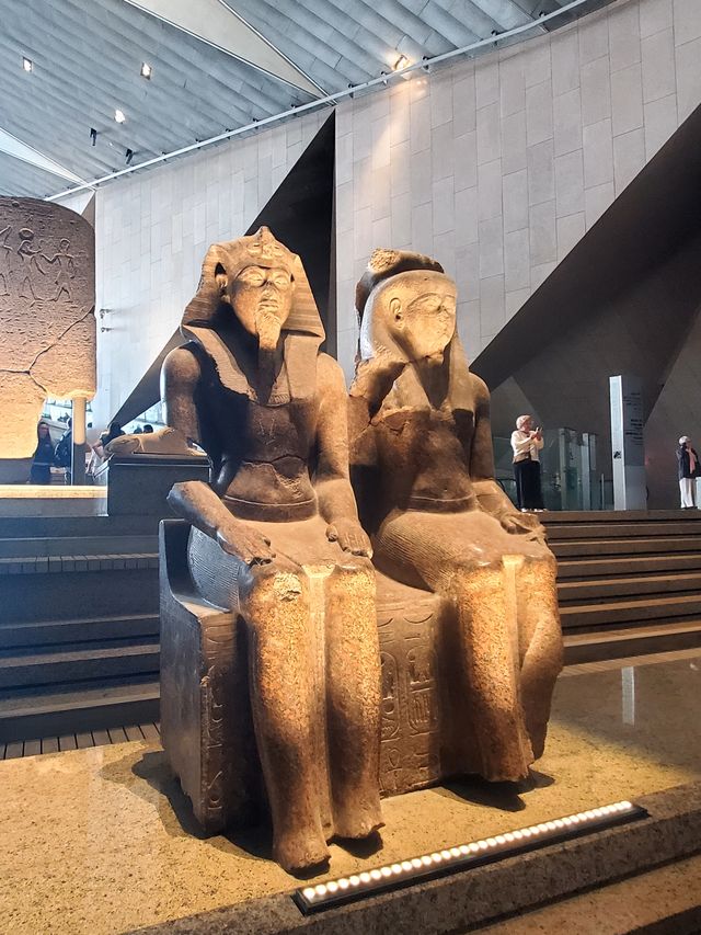 大埃及博物館——現代與歷史的完美結合。。