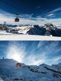 360-Degree Rotating Cable Car Experience at Mount Titlis