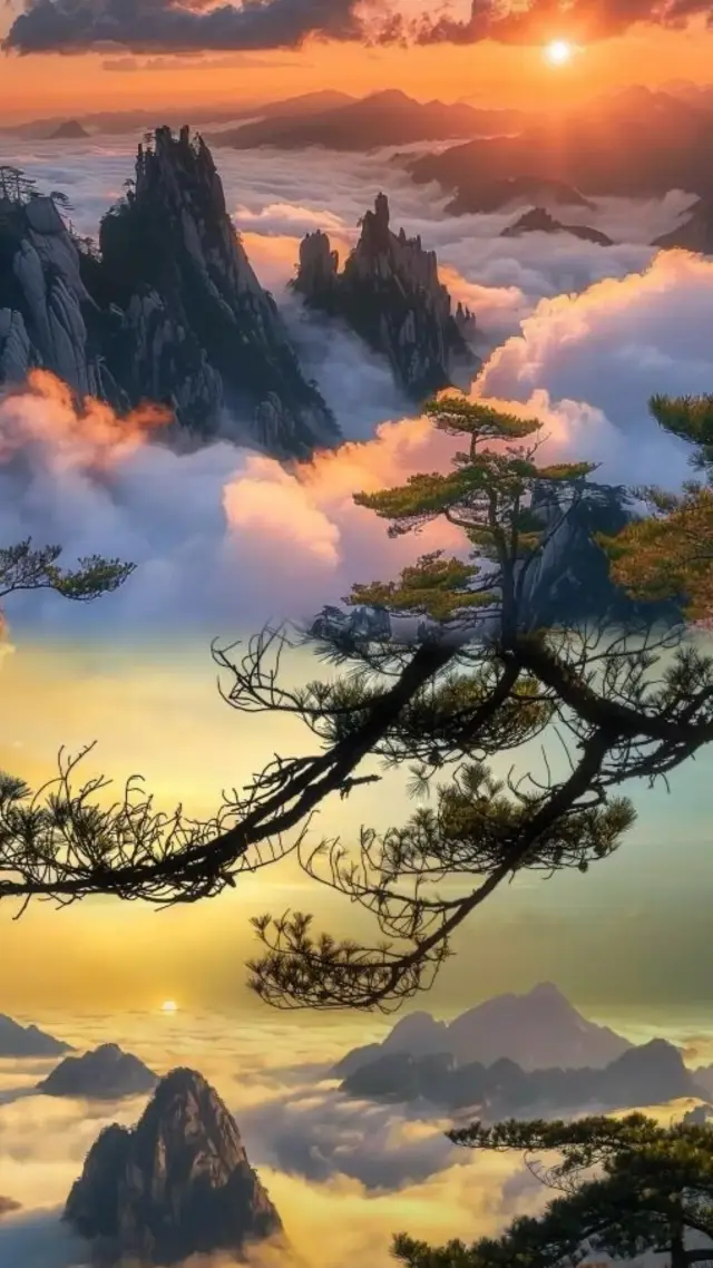 Overlooking the World from the Top of Mount Taishan