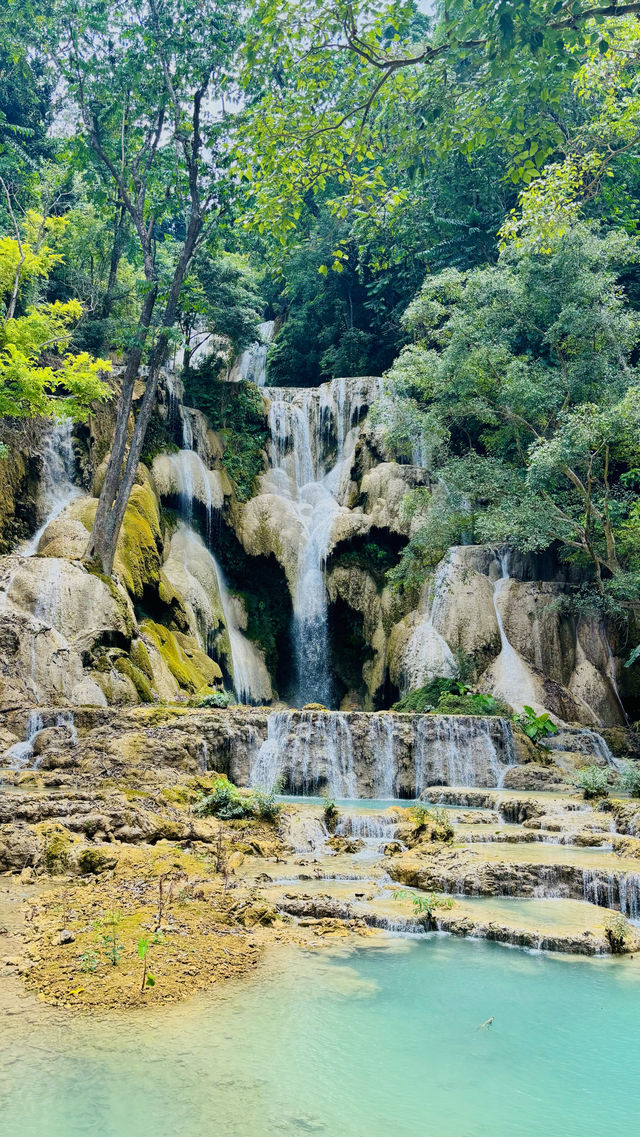 攝於老撾光西瀑布