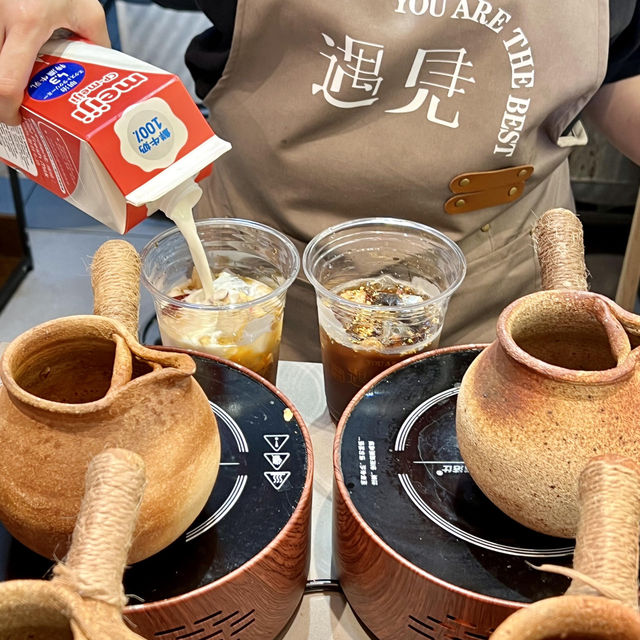澳門奶茶天花板!砂鍋現煮的神仙烤奶太絕了🥤 澳門奶茶天花板!砂鍋現煮的神仙烤奶太絕了🥤