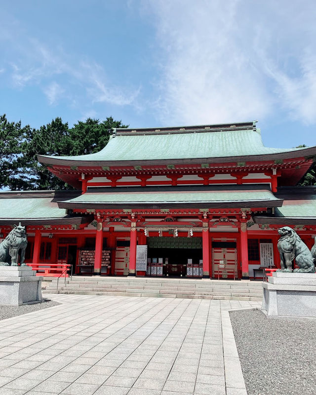 靜岡夏日避暑秘境諏訪神社綠蔭環繞の神隱指南