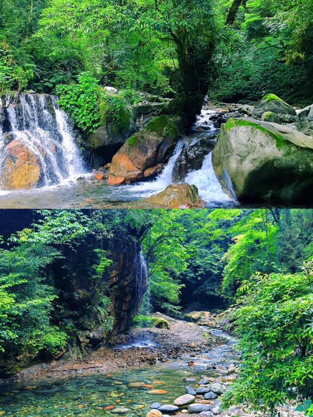 盛夏避暑秘境地，吸氧行山「瑞士」大飛水