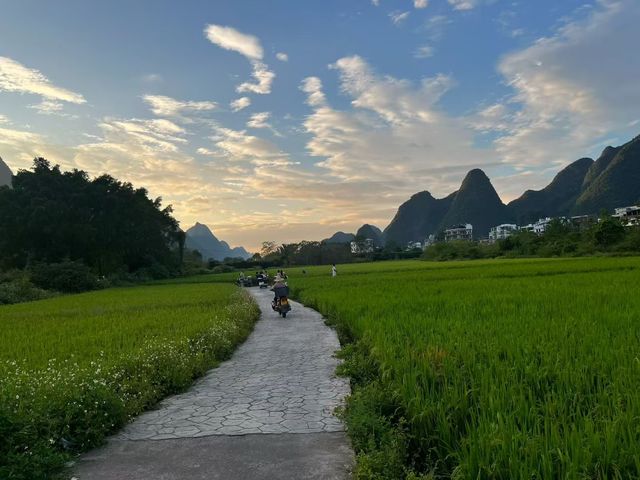 桂林十里畫廊騎行攻略