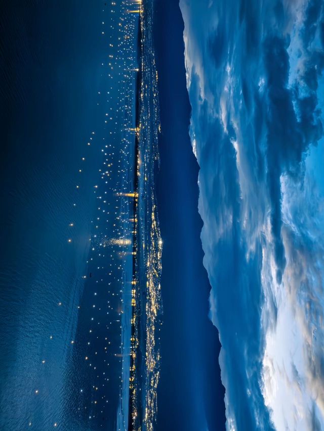 國慶來洱海 把握機會洱海漁燈最後一天