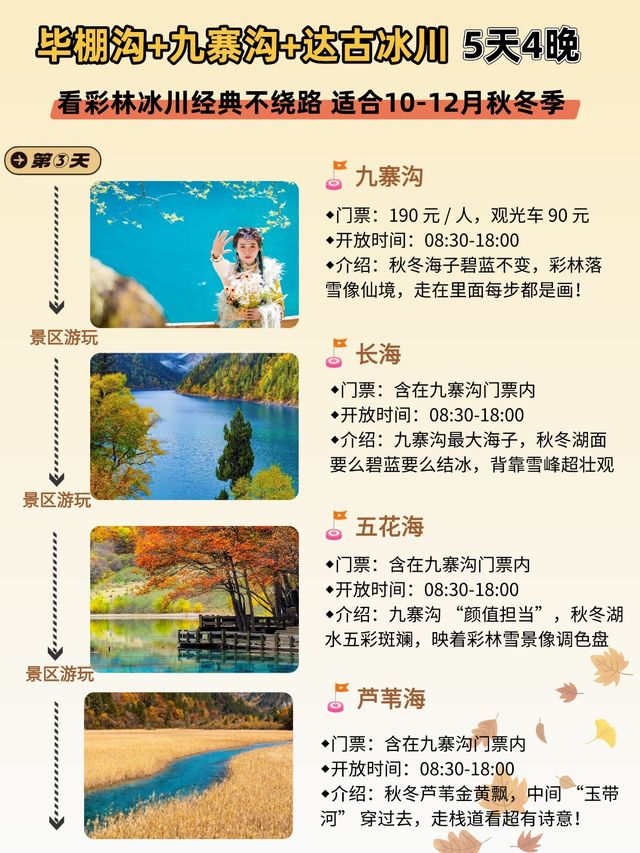 秋冬來川西千萬別走反了 秋冬來川西千萬別走反了