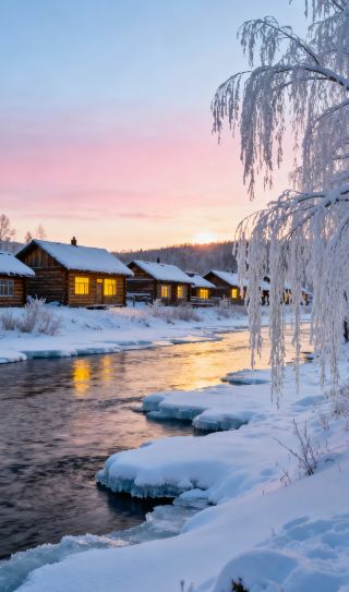 11月大興安嶺封神攻略！-30℃的冰雪仙境