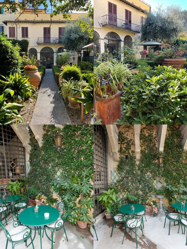 佛羅倫斯 | 蒙娜麗莎酒店，隱藏的秘密花園   酒店：蒙娜麗莎酒店  地址：Borgo Pin