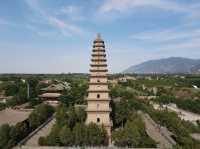 普救寺古塔——鶯鶯塔