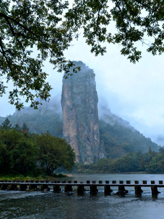 仙都雨天限定清冷感拉滿的避世之旅……