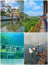 深圳茶溪谷森林小火車|雲海廣場這才是真松弛感