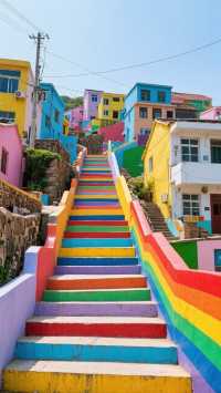 七彩漁村童話世界｜中國的“五漁村”、“彩虹村”｜“彩色王國”