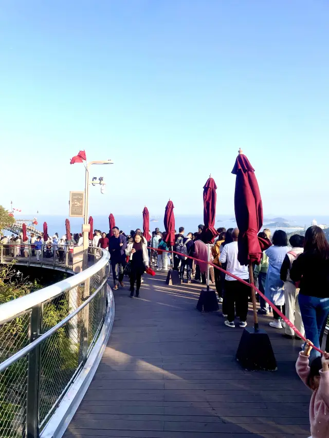 珠海景山公園的山頂景觀