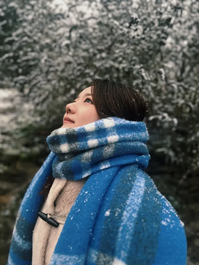 情書同款雪景甘孜紅海子下了一場大雪 情書同款雪景甘孜紅海子下了一場大雪