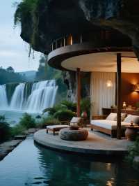 初冬貴州遛娃24℃避寒秘境，瀑布懸崖民宿親子遊