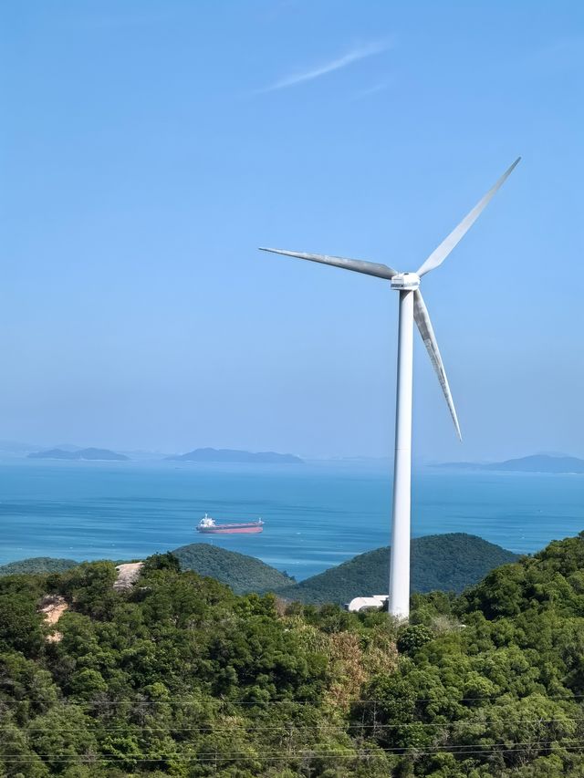 南澳島風車下的海洋牧場 南澳島風車下的海洋牧場