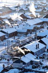 我在漠河看到了幻彩的極光！！