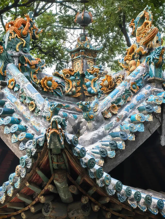 太原·晉祠鐘鼓樓|十字歇山頂的迷你版小閣樓